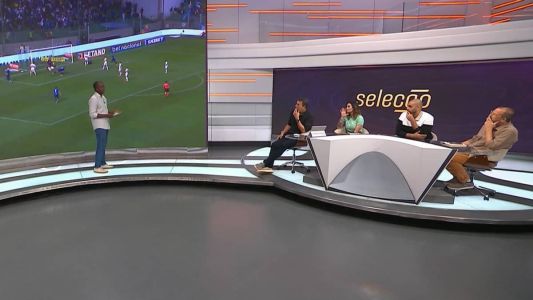 Paulo César de Oliveira durante programa Seleção Sportv