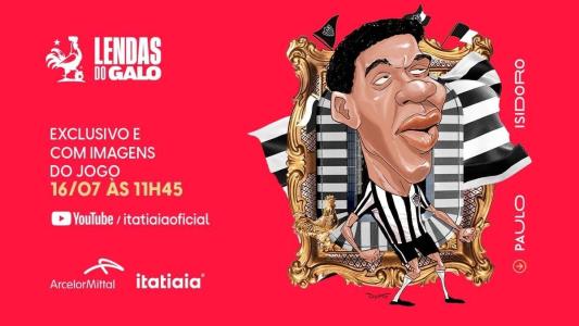 Paulo Isidoro, uma das Lendas do Galo