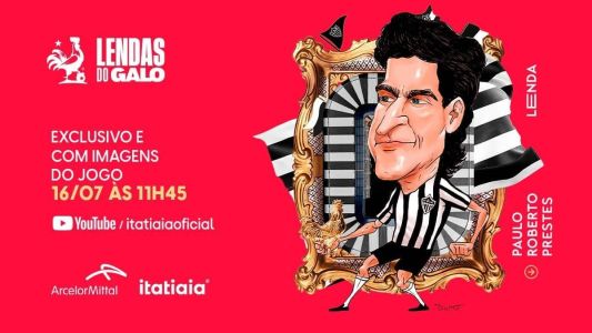 Paulo Roberto Prestes, uma das Lendas do Galo