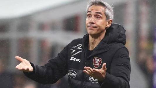 Paulo Sousa está no comando da Salernitana desde fevereiro