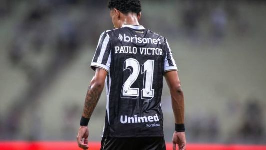 Paulo Victor, lateral do Ceará que se machucou e que perderá partidas da Série B