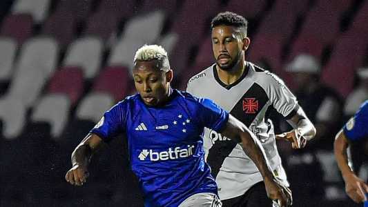 Paulo Vitor na vitória do Cruzeiro por 1 a 0 sobre o Vasco