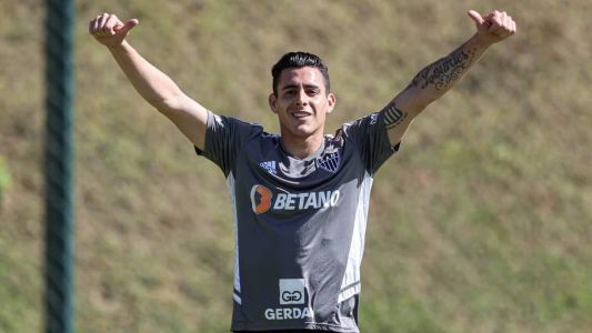 Pavón chegou ao Atlético em julho e não pôde ajudar a equipe na Libertadores