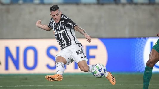 Pavón distribuiu duas assistências na vitória do Atlético sobre o Cuiabá