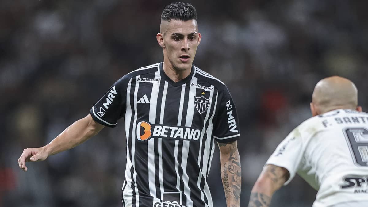 Adaptado ao Atlético, Pavón comemora mais uma boa atuação pelo clube 