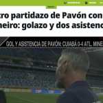 'Otro partidazo': atuação de Pavón pelo Galo é destaque na imprensa argentina