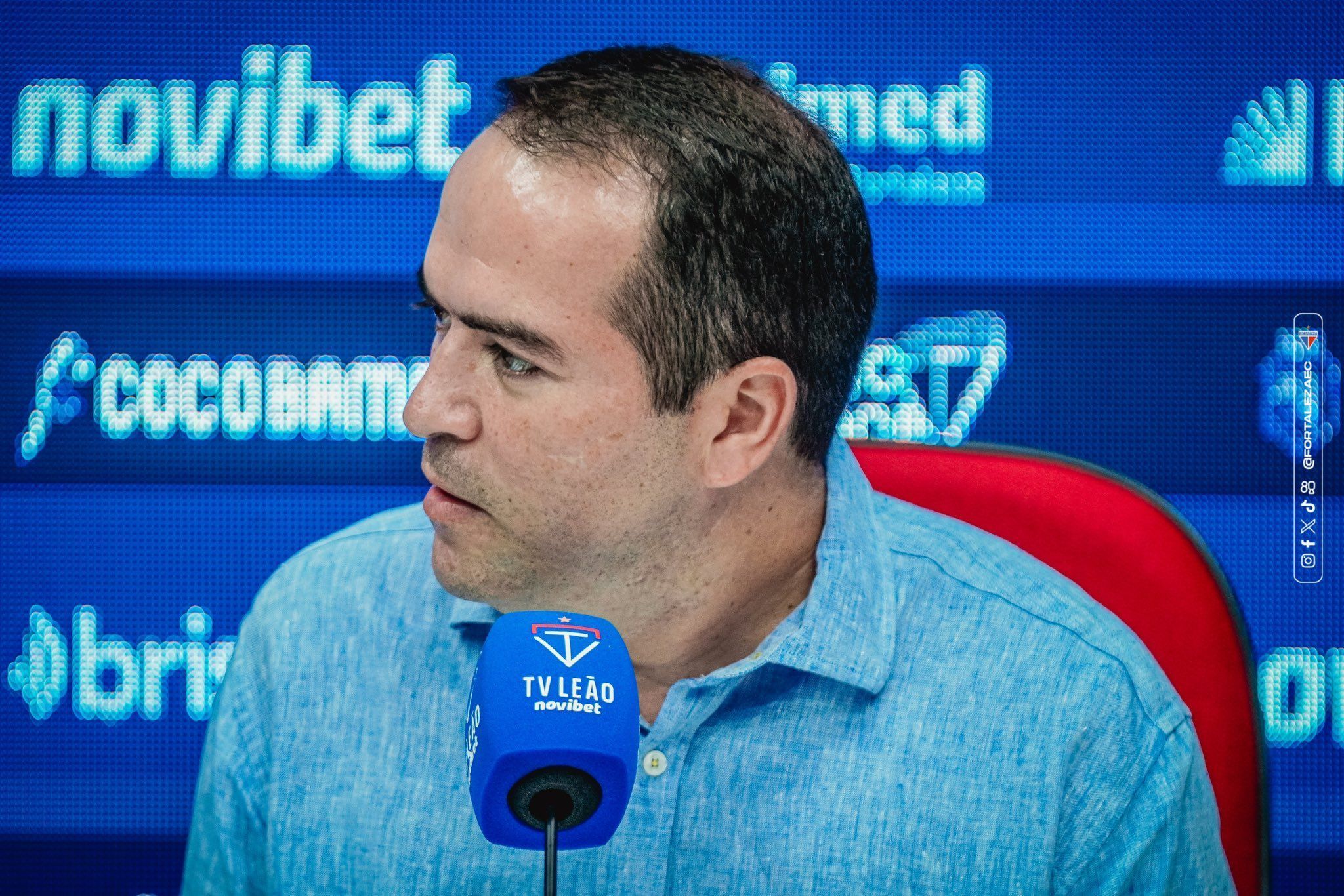 Marcelo Paz, do Fortaleza, pede desculpas ao torcedor após time levar cinco