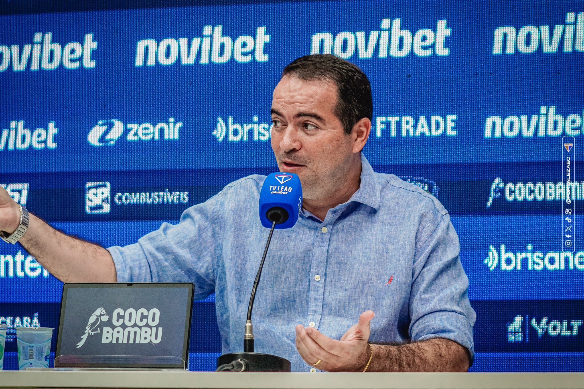 Sem Paz: executivo do Fortaleza oficializa 'não' ao Corinthians