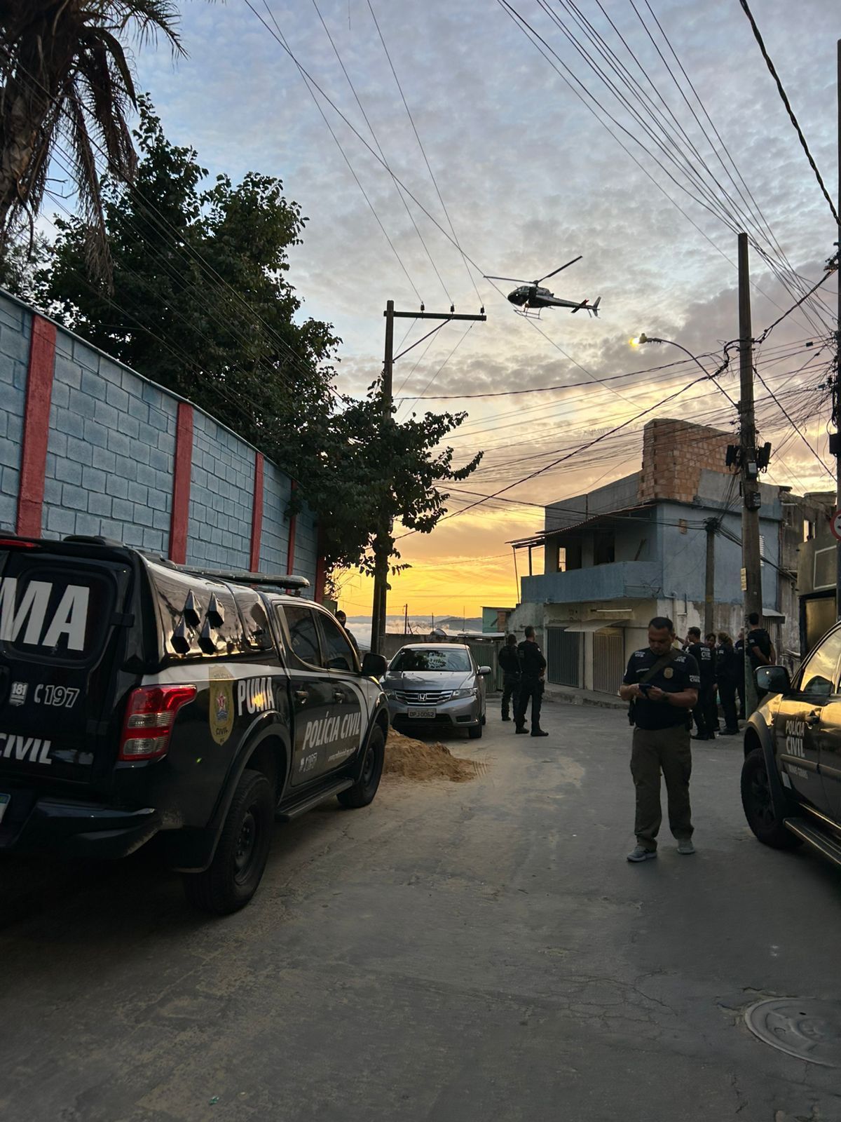 Grande operação da PC mira em integrantes Comando Vermelho em BH
