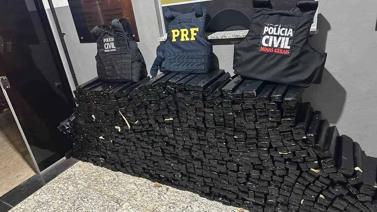 Polícias prendem oito suspeitos e apreendem quase uma tonelada de maconha em Minas 