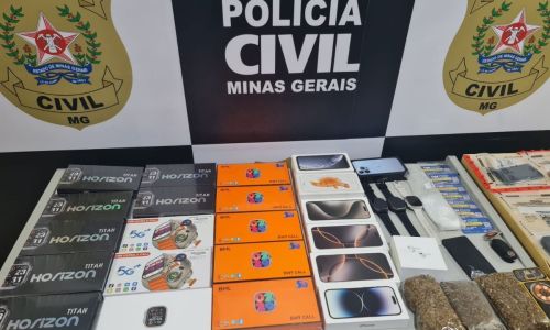 pcmg grupo desarticulado drogas eletrocinos presidios - Divulgação