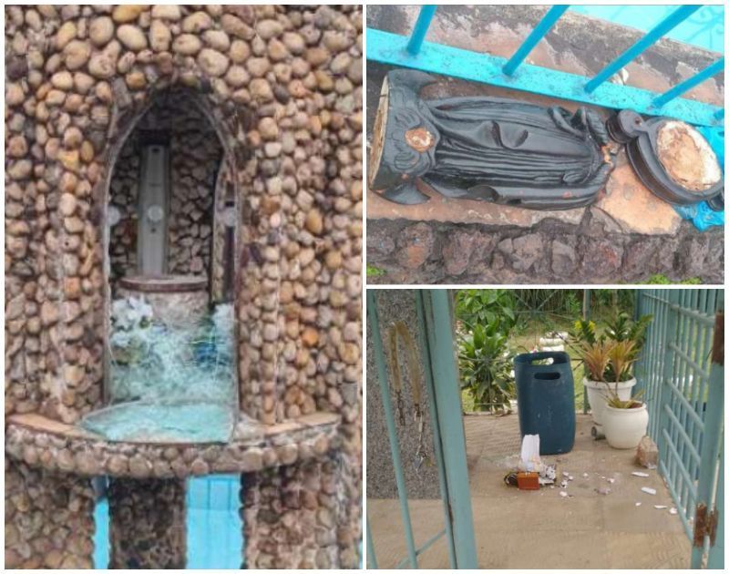 Dois homens são indiciados por vandalismo a imagens católicas em Ibirité (MG)