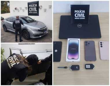 O peraçãoi investiga o desvio de mais de 500 celulares
