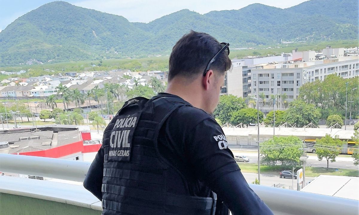 PCMG prende no Rio de Janeiro suspeito de ser operador logístico de organização criminosa