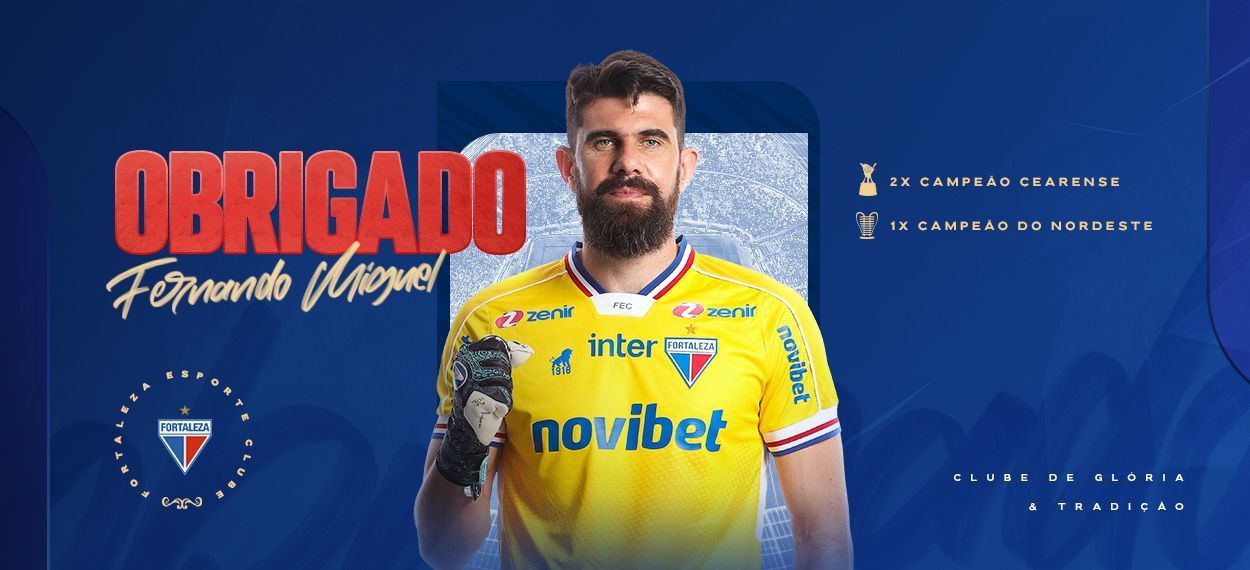 Fortaleza inicia reformulação de elenco para 2024 e anuncia saída de goleiro