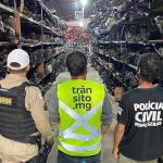 Rastreador inédito ajuda polícia a encontrar peças roubadas de carros durante operação em BH