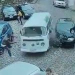 Vídeo impressionante mostra pedestres sendo arremessados em acidente em Minas