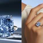 Raro diamante azul é leiloado por US$ 21,5 milhões