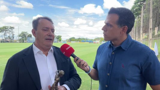 Pedro Lourenço, sócio-majoritário da SAF do Cruzeiro, em entrevista à Itatiaia