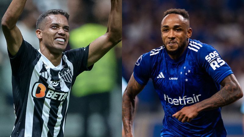 Jogadores de Atlético e Cruzeiro são eleitos para seleções da rodada pela Conmebol