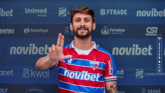 Pedro Augusto foi apresentado pelo Fortaleza nesta quinta-feira (20)