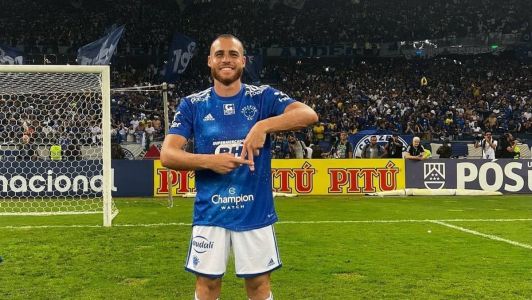 Com a camisa do Cruzeiro, Pedro Castro fez 34 jogos e marcou um gol