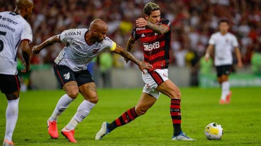 Pedro, do Flamengo, e Thiago Heleno, do Athletico, devem ser titulares no Maracanã, nesta quarta