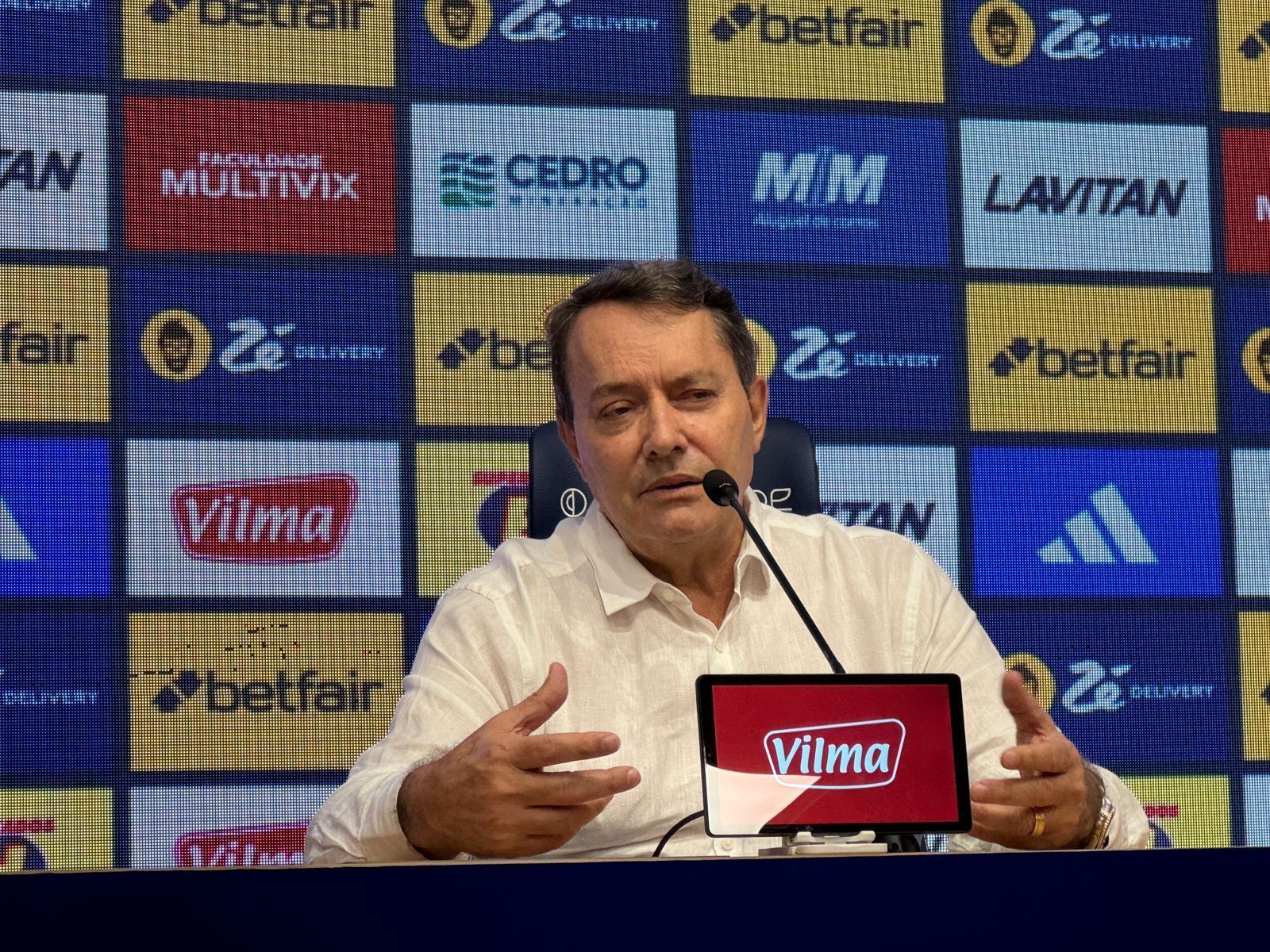 Pedro Lourenço revela valor da folha salarial do Cruzeiro após chegada de reforços