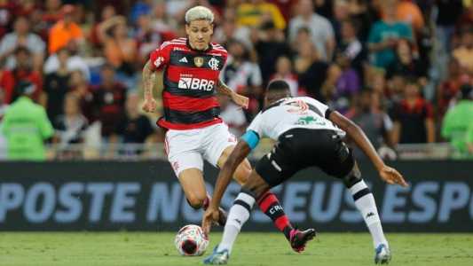 Pedro marcou o segundo gol do Flamengo contra o Vasco