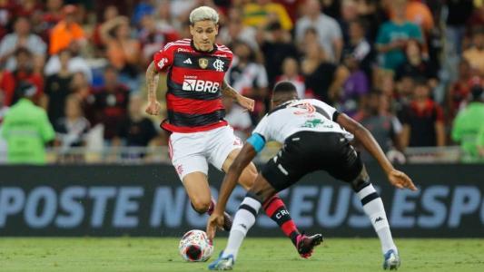 Pedro marcou o segundo gol do Flamengo contra o Vasco