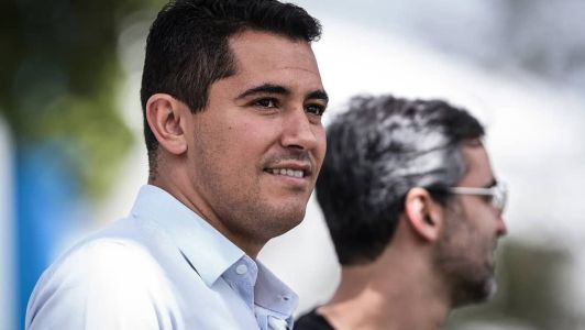 Pedro Martins, diretor de futebol, e Gabriel Lima, CEO da SAF