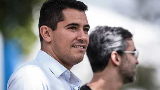 Pedro Martins, diretor de futebol, e Gabriel Lima, CEO da SAF