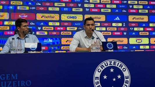 Pedro Martins participou da apresentação do técnico Zé Ricardo