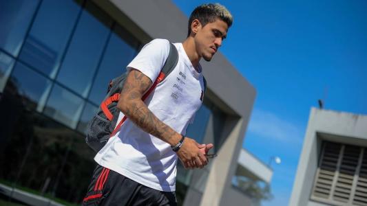 Pedro no Ninho do Urubu: atacante deve retornar aos treinos nesta terça