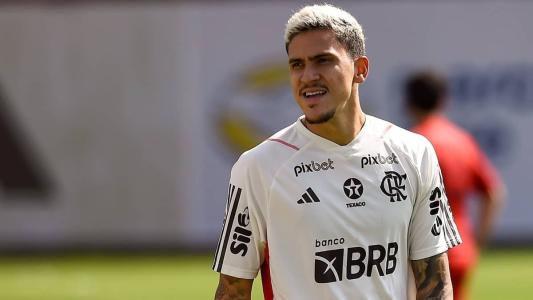 Pedro retornou às atividades no Ninho do Urubu na terça-feira (1)