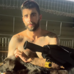 Pedro Scooby dá atualização sobre bebê de 10 dias, resgatado por ele no RS