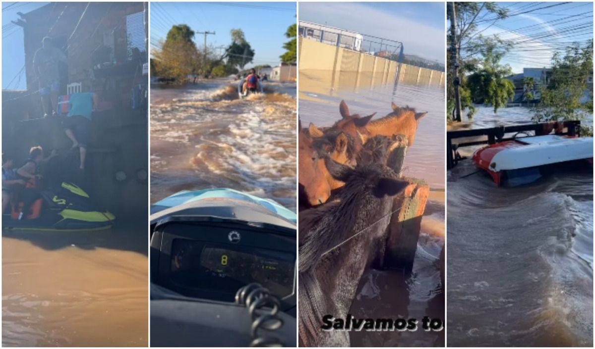 Amigo de Pedro Scooby relata pedidos por resgate e alerta condutores de jet-skis no RS