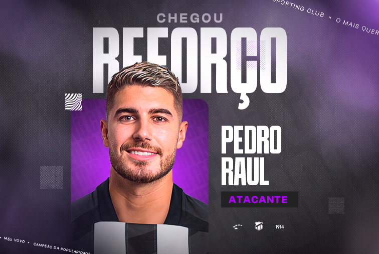 Ceará oficializa a contratação de Pedro Raul, emprestado pelo Corinthians