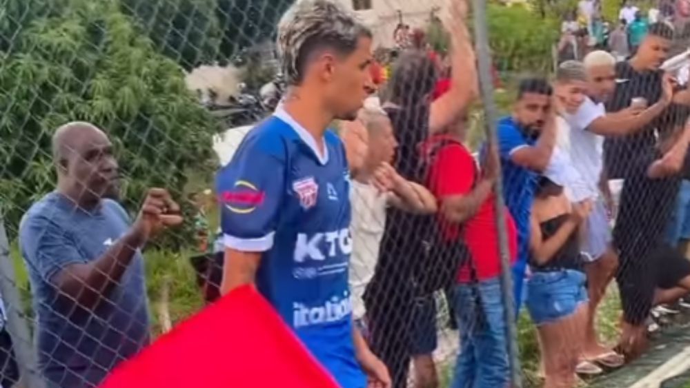 Influenciador 'canta' golaço olímpico em decisão da Copa Itatiaia KTO