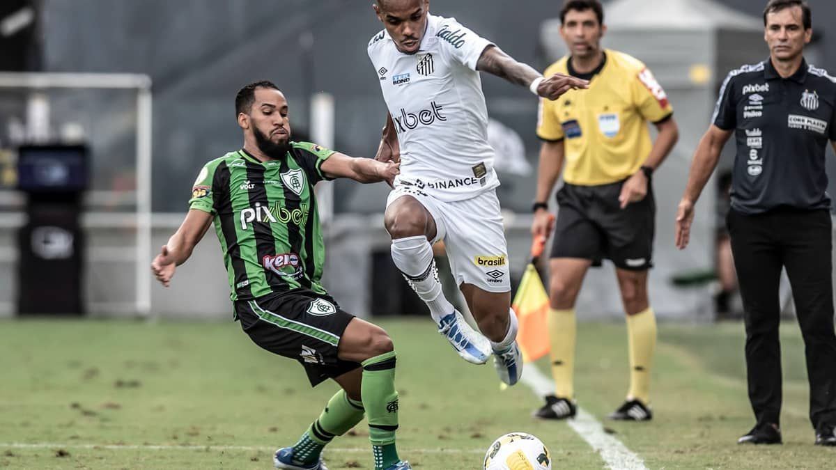 Santos x América: prováveis escalações e tudo sobre jogo do Brasileirão