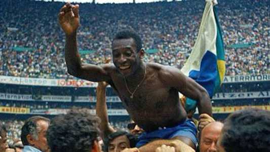 Pelé foi eleito o melhor jogador da história em Pesquisa Itatiaia/CNN/Quaest