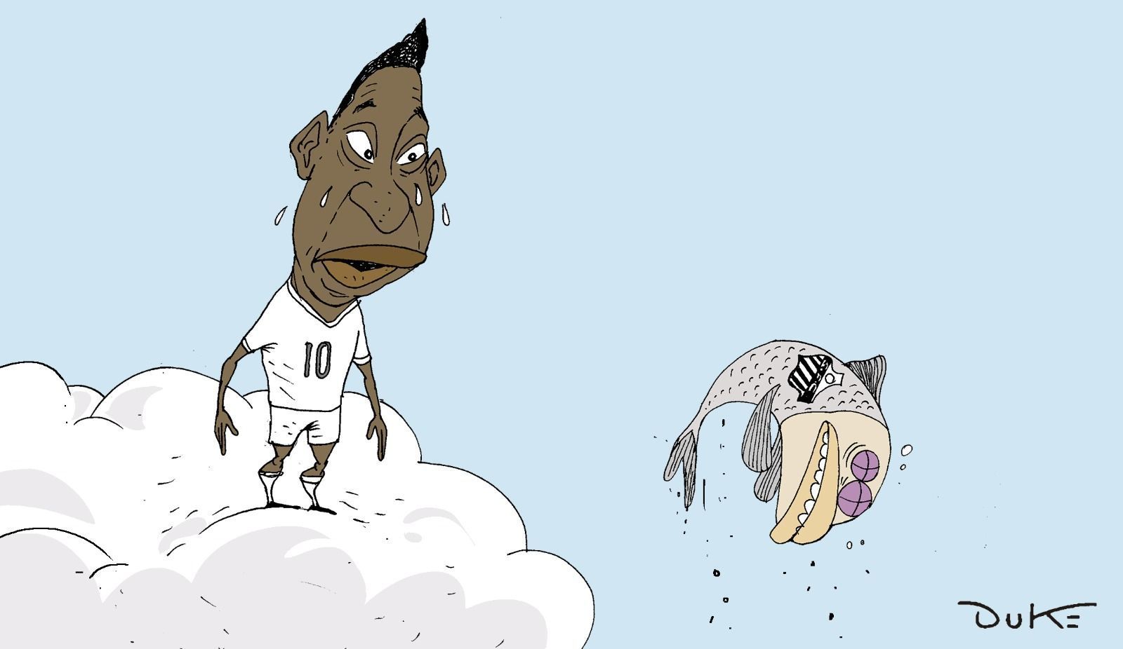 Charge do Duke: o rebaixamento do Santos à Série B