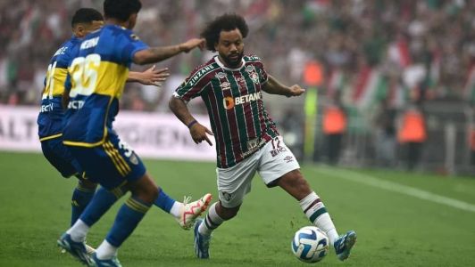 Pelo Fluminense, Marcelo conquistou o título da Libertadores neste sábado (4)