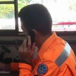 Idosa de 85 anos engasgada é salva pela filha, que recebeu orientações do Corpo de Bombeiros pelo telefone