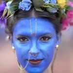 Pena Pavão de Krishna: veja lindas fotos do bloco de carnaval místico de BH