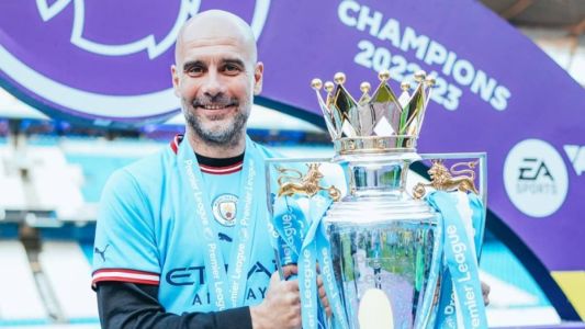 Pep Guardiola após título do City