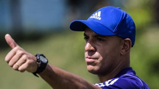 Pepa durante jogo-treino entre Cruzeiro e Juventude, na última quinta-feira (6)
