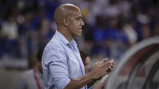 Pepa durante partida pelo Cruzeiro
