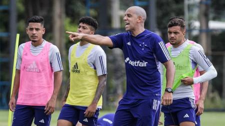 Pepa durante treinamento na Toca da Raposa II