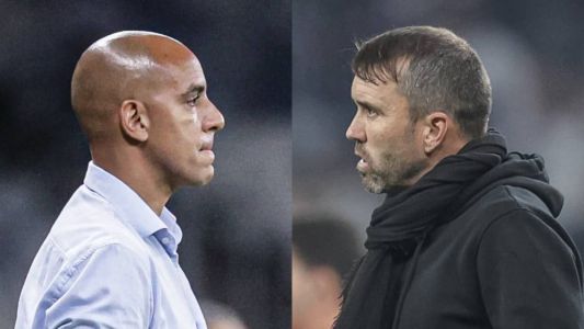 Pepa e Coudet, técnicos de Cruzeiro e Atlético